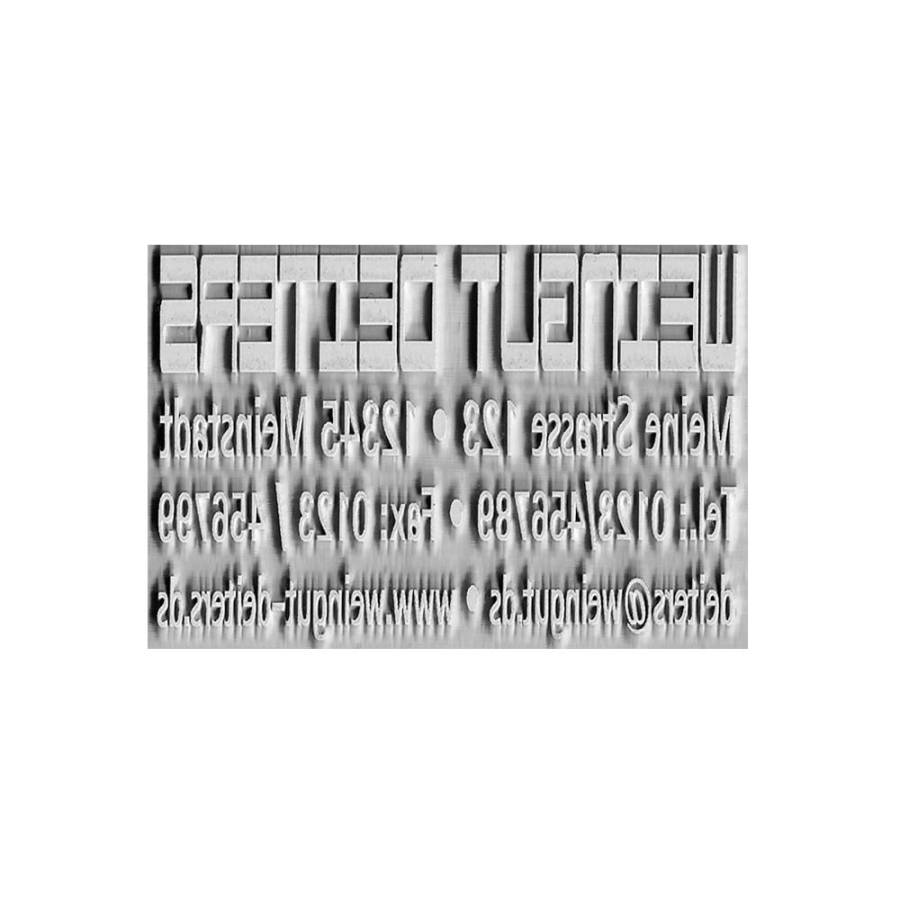 Textplatte Colop 2300