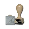 Holzstempel eckig