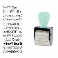 trodat® Creative Mini Stempel + Kissen Set Beste Wünsche trodat® Creative Mini Stempel + Kissen Set Beste Wünsche