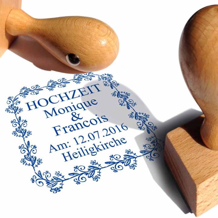 Motivstempel Hochzeit 17 "Hochzeit" Motivstempel Hochzeit 17 "Hochzeit"