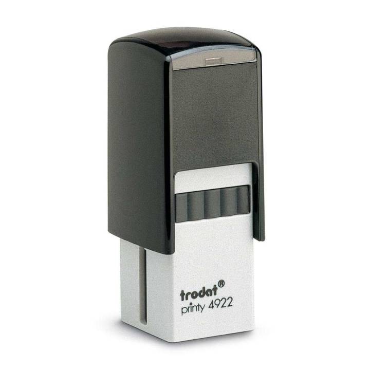 Trodat Printy 4922 grau-schwarz - schwarz