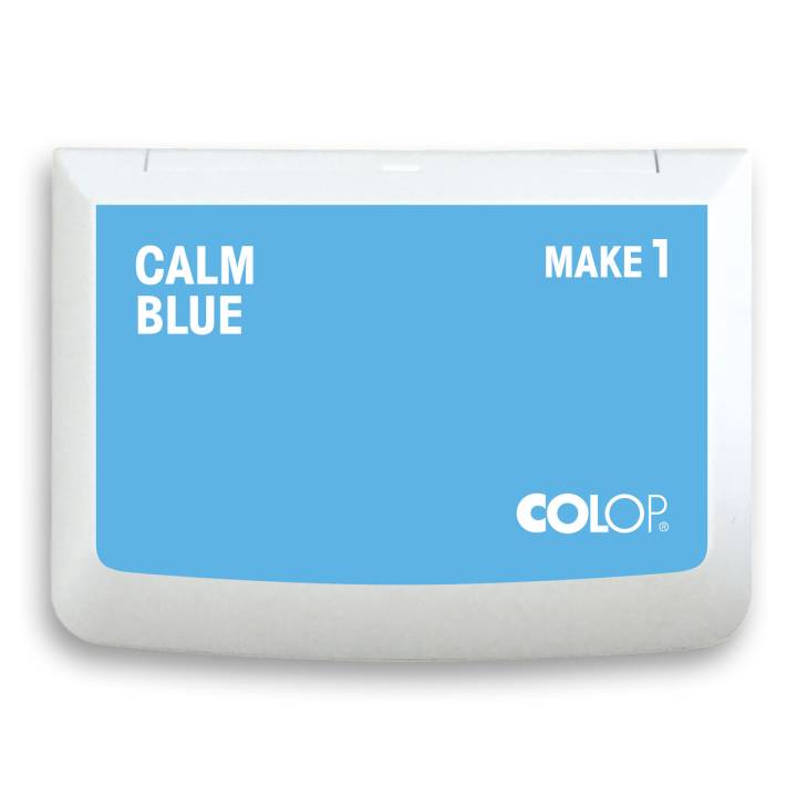 COLOP Stempelkissen MAKE 1 "calm blue" COLOP Stempelkissen MAKE 1 "calm blue"