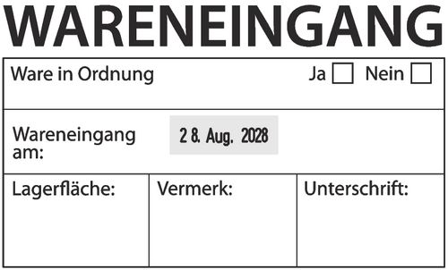 Textplatte Trodat Professional Dater 54120 - Vorschau