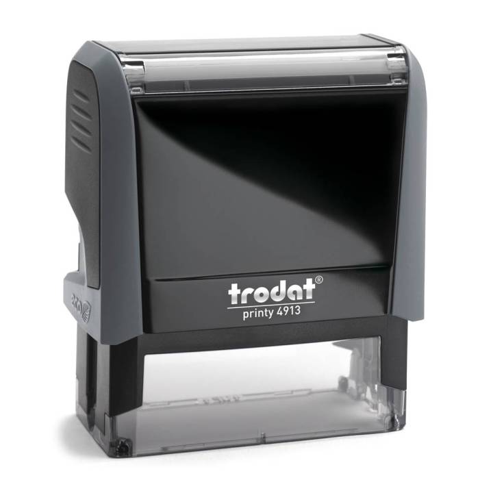 Trodat Printy 4913 grau - grau/schwarz Trodat Printy 4913 grau - grau/schwarz