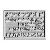 Textplatte Trodat 5208