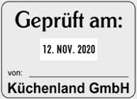 Textplatte Colop Classic Line Dater 2460 Vorschau Textplatte Colop Classic Line Dater 2460 - Vorschau