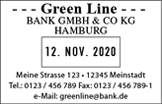 Colop S660 Dater Green Line Vorschau Colop S660 Dater Green Line - Vorschau