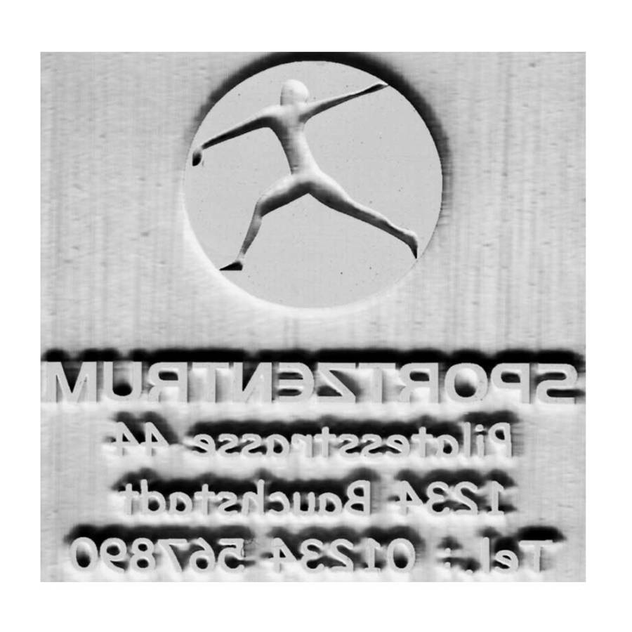 Textplatte Trodat Mobile Printy 9440