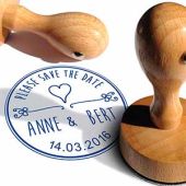 Motivstempel Hochzeit 9 "Save the Date"